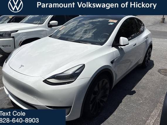TESLA MODEL Y 2022 7SAYGDEF7NF540895 image